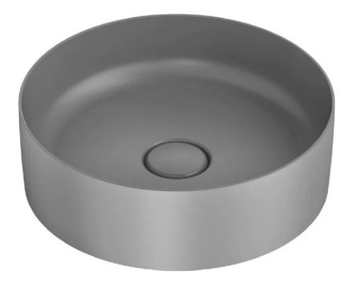 Bacha De Apoyo Loza Gris 39cm Diametro Acra