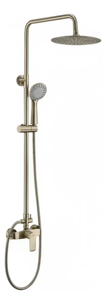 Barral Columna Ducha Klipen Urban Mono. Antique Bronce Acra