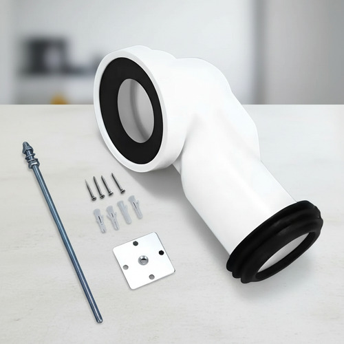 Codo Pvc Para Inodoro Salida Horizontal Trasera Acra