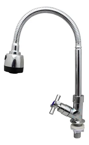 Grifería Canilla Mesada Solo Fría Cocina Flexible Acra
