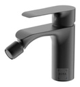 Mono Comando Klipen Para Bidet Negro Mate Acra