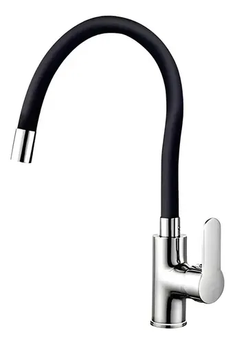 Monocomando Frio/caliente Con Pico Flexible Para Cocina Acra