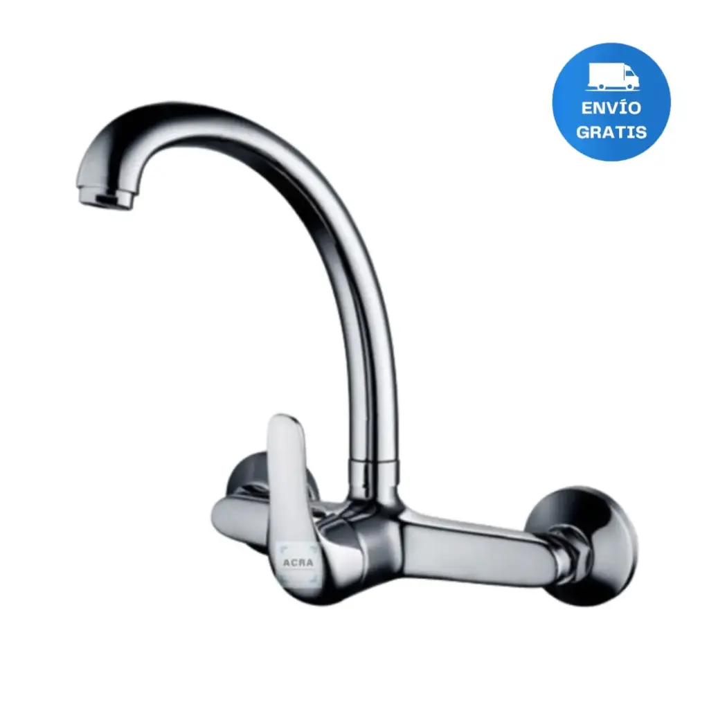 Monocomando Wico Pared De Cocina 15cm Acra