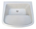 Pileta Con Fregadero Loza Para Lavar Ropa 38l 52×60×33 Acra