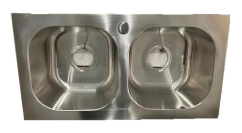 Pileta De Cocina Doble Vindex Profunda70x37 Acra