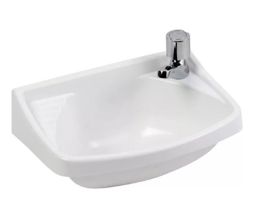Pileta De Plastico Blanca 50x41 Incluye Válvula Acra