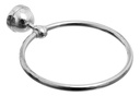 Toallero Aro Eco Cromo De Acero Inoxidable Rimontti Acra