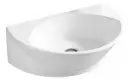 Bacha Pileta Lavatorio De Apoyar De Baño Semicircular Acra