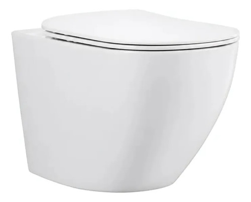 Inodoro Corto Nantes + Tapa Blanco Acra