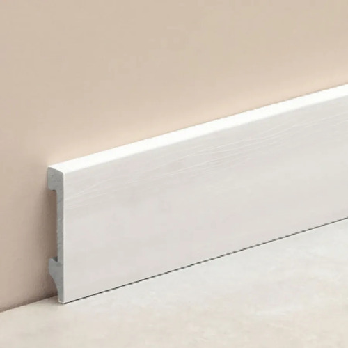 Zócalo Blanco Para Interior Eps Liso Acra
