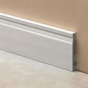 Zócalo Para Interior Blanco Eps Con Cuña Acra