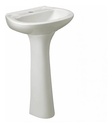 Lavatorio Y Pedestal Ferrum Roma Blanco Acra
