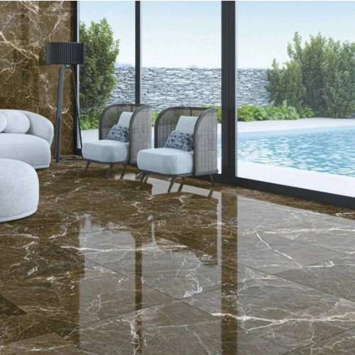 [MLU698430722] Cerámica Revestimiento Para Pared Piso Marmo Brown Dark Acra
