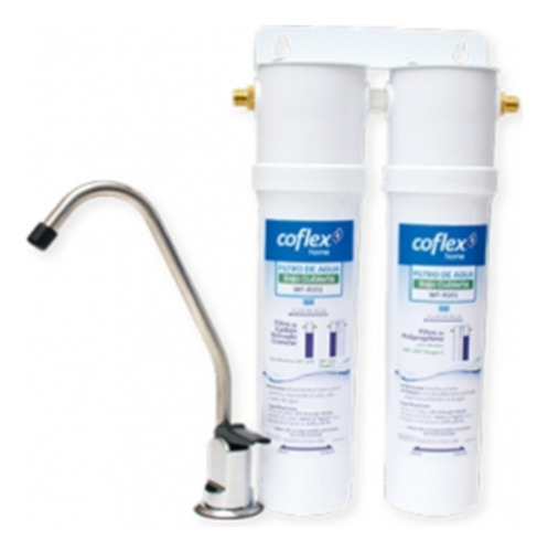 [MLU701442358] Filtro De Agua Para Cocina Dos Etapas +colillas Coflex Acra