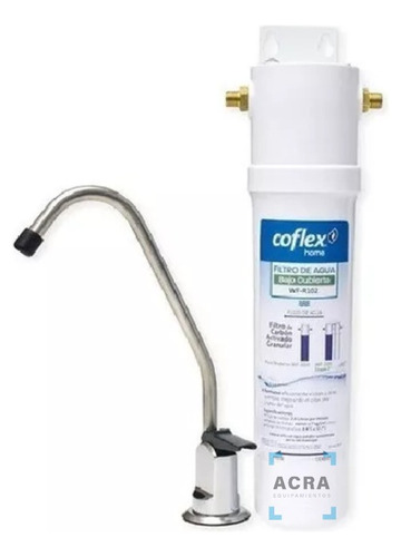 [MLU639642776] Filtro Purificador De Agua Coflex Bajomesada + Canilla Acra