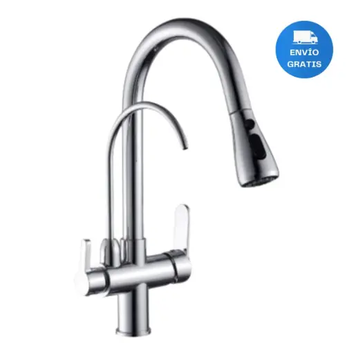 [MLU706747146] Griferia Extensible Cromo Cocina Para Filtro De Agua Acra