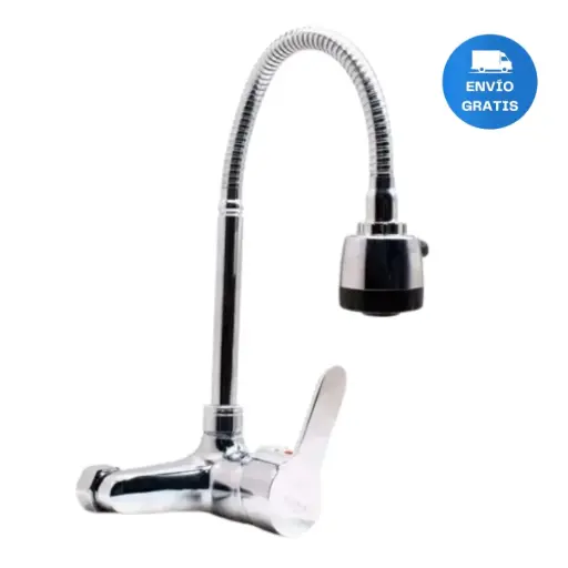 [MLU480820298] Griferia/canilla/grifo Flexible Para Pared Friocaliente Acra