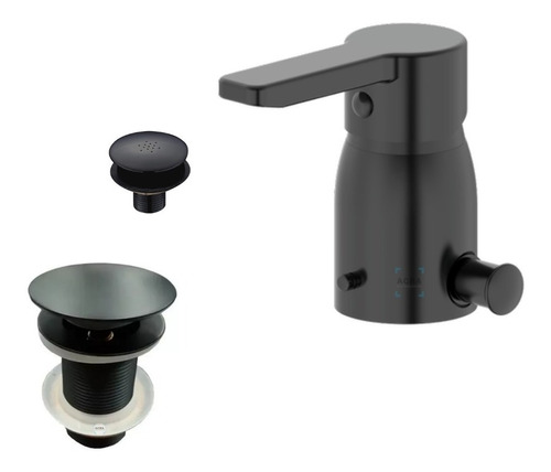 [MLU610199036] Juego De Griferia Monocomando Bidet + Roseta + Valvula Acra