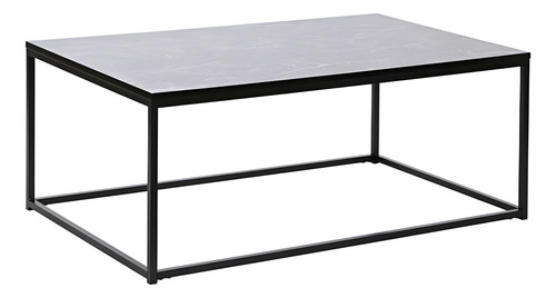 [MLU641565523] Mesa Ratona Recibidor En Hierro + Porcelanato De Regalo Acra