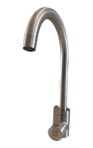 [MLU469692589] Monocomando Cocina Mesada Acero Inox 35mm Rimontti Acra