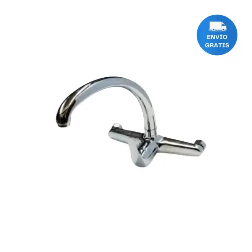 [MLU478302041] Monocomando Cocina Para Pared Wico 35mm Pico Alto Acra