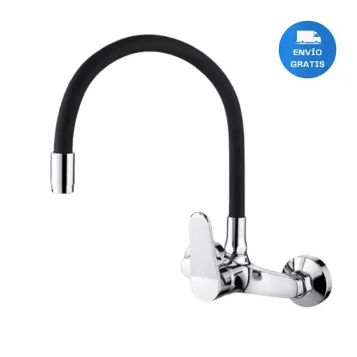 [MLU674378238] Monocomando De Cocina Con Pico Flexible Wico Acra