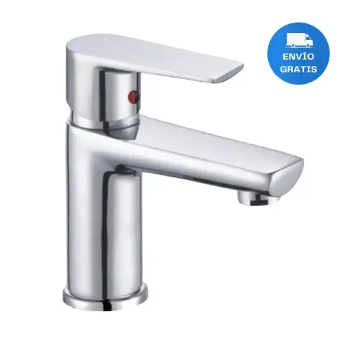 [MLU690524946] Monocomando Griferia Lavatorio Bacha Cromo 18cm Vindex Acra