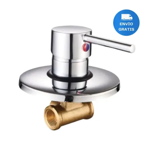 [MLU690563870] Monocomando Palito Ducha Empotrar Color Cromado Vindex Acra
