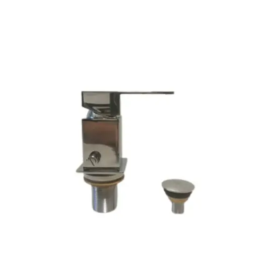 [MLU1099256618] Monocomando Para Bidet Cuadrada Con Transferencia 40 Mm Acra