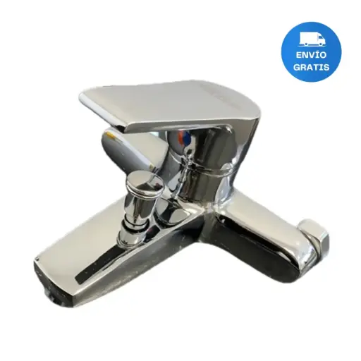 [MLU674416374] Monocomando/grifería De Ducha Cromado Wico Flat Acra