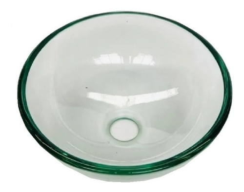 [MLU470356257] Pileta De Vidrio Transparente De 30.5cm Acra