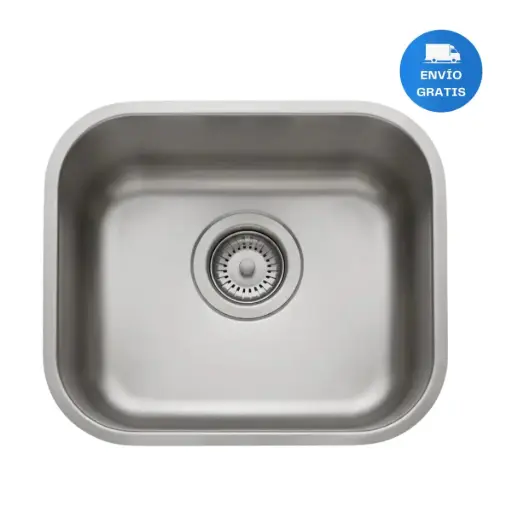 [MLU660157406] Pileta Tramontina Prime 40x34x17 304 Embutir Acra