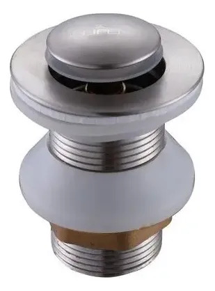 [MLU1064803174] Valvula Pop Up Klipen Home C/desborde Acero Cepillado Acra