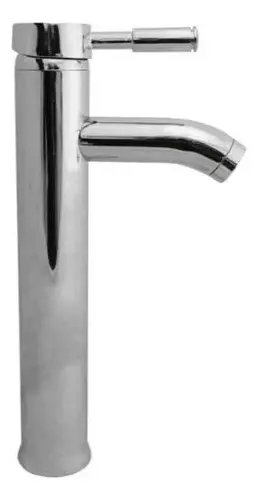 [MLU1253044828] Canilla/monocomando/griferia Pico Curvo Alta Para Baño Acra 