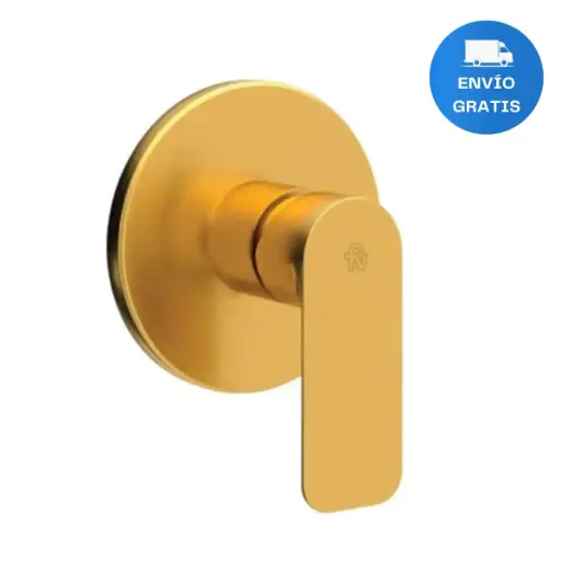 [MLU687670479] Monocomando Canilla Grifería De Empotrar Gold Fv Acra