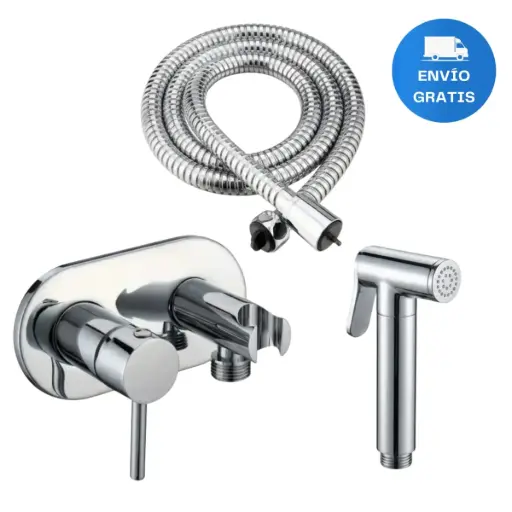 [MLU692654285] Ducha Higiénica Cromo Con Gatillo Acra