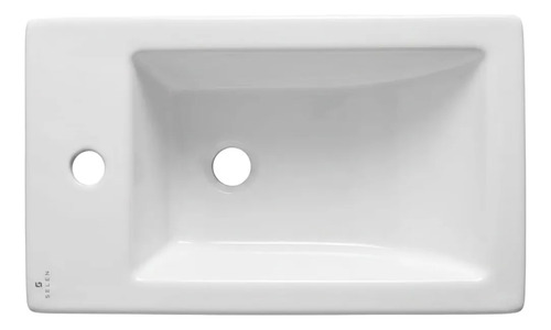 [MLU1402441124] Bacha Loza Rectangular De Apoyo 45x25 Selen Acra