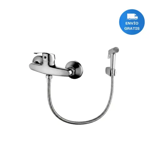 [MLU1447494826] Ducha Higiénica Cromado 15 Cm Monocomando Acra