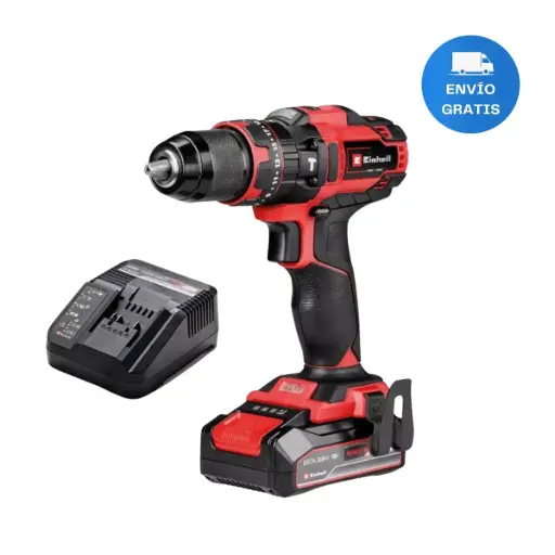 [MLU1449699344] Taladro Percutor Inalámbrico A Batería Einhell Acra