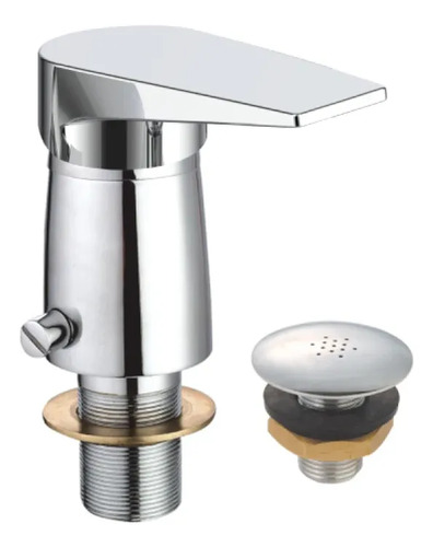 [MLU1497937058] Grifería Monocomando Para Bidet C/transferencia Cromo Acra
