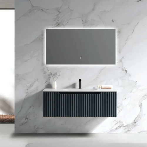 [MLU1498870532] Mueble Aéreo Para Baño Con Cajón Y Bacha Caroline Acra