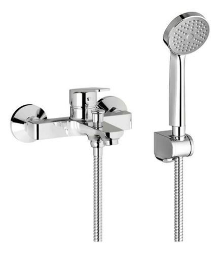 [MLU1512285426] Grifería Monocomando Para Ducha Brillo Cromo Acra