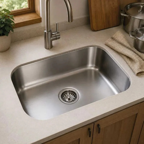 [MLU701939581] Pileta Vindex Simple De Embutir Con Válvula Acra